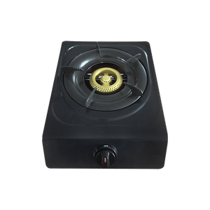 GAS COOKER SINGLE BURNER BLACK - 7101